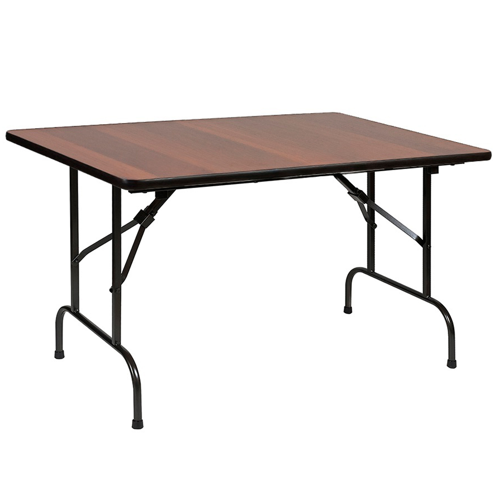 Стол Лидер 1, 1200х800, орех, черный купить по цене 3 590₽ от ...