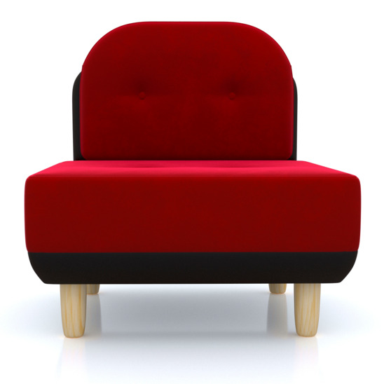 Кресло Рилто, красное - фото 2