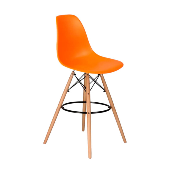  Cтул Eames DSW Барный Оранжевый - фото 1