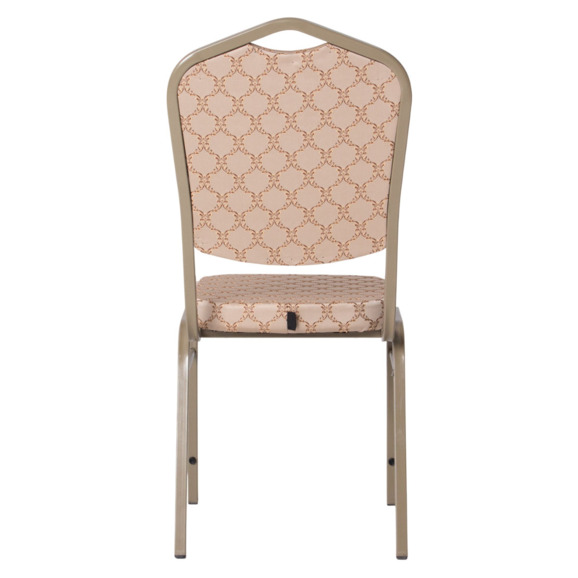 Стул Хит 20, жаккард Санлайт бежевый, каркас шампань Стул Хит 20, жаккард Санлайт бежевый, каркас шампань - фото 8