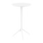 Настоящее фото товара Стол барный складной Sky Folding Bar Table 600, белый, произведённого компанией ChiedoCover