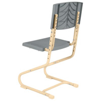 Фотография товара Стул ученический регулируемый Decorum, серый от компании ChiedoCover.