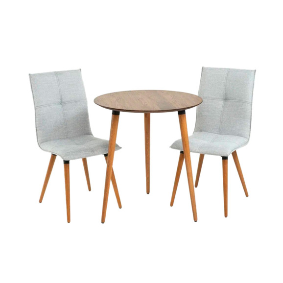 Стол коричневый, круглый Стол коричневый, круглый - фото 3