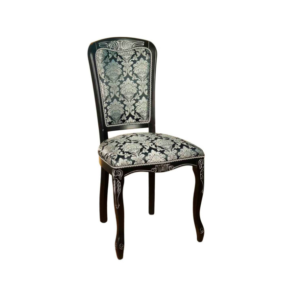 Стул Лион, массив бука, андрис серый - фото 1