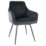 Фотография товара Стул кухонный Cyclorama, поворотный, черный от компании ChiedoCover.