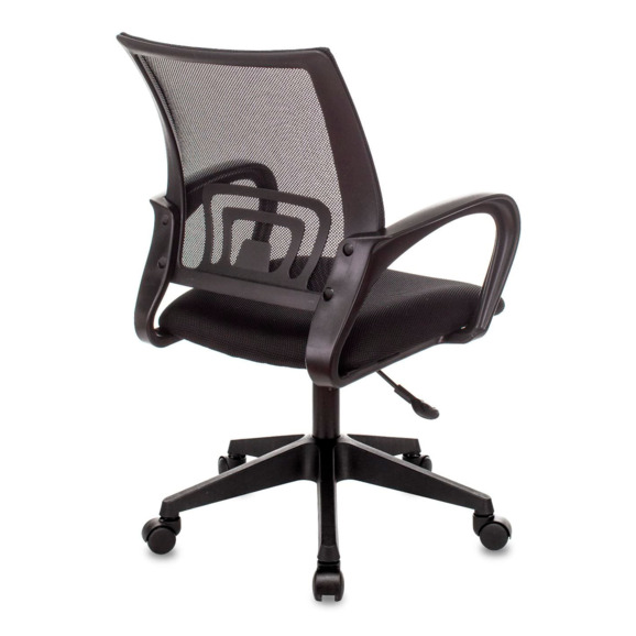 Кресло офисное TopChairs ST-Basic сетка/ткань черный - фото 3