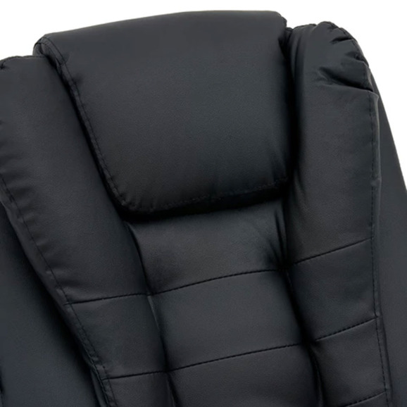 Кресло офисное с функцией вибромассажа Datum, черный Кресло офисное с функцией вибромассажа Datum, черный - фото 10