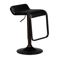 Настоящее фото товара Полубарный поворотный стул Crack Black, произведённого компанией ChiedoCover
