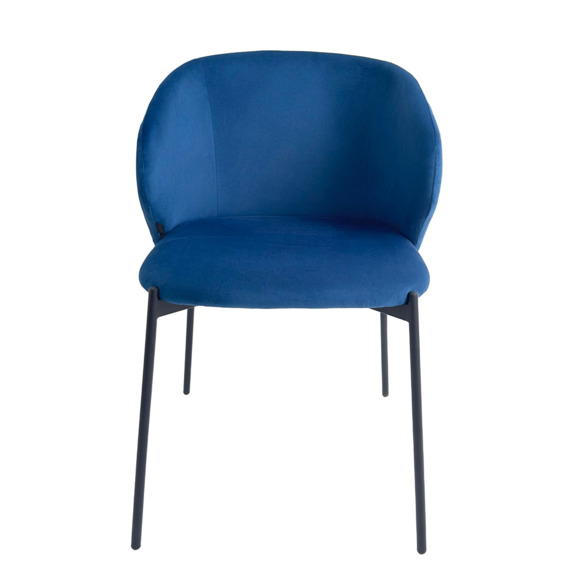 Стул Марк, велюр Велютто 26, опора с выступом, черный муар - фото 7