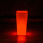 Настоящее фото товара Светящееся LED кашпо-конус Flow RGB Accum L, произведённого компанией ChiedoCover