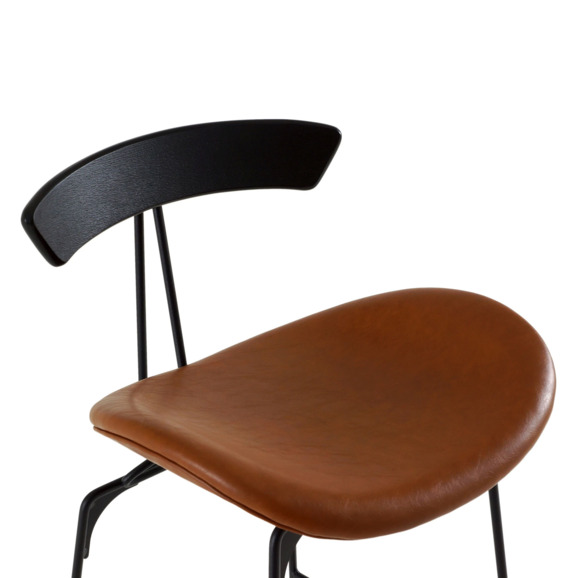 Барный стул Бонни, коричневый, черный - фото 5