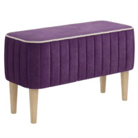 Настоящее фото товара Банкетка Nootropic, фиолетовый, произведённого компанией ChiedoCover