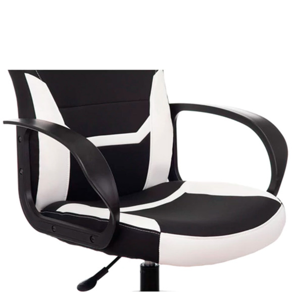 Кресло компьютерное Vast, черный, белый - фото 7