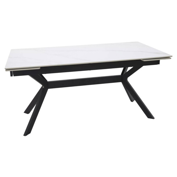 Стол обеденный Inscape, белый, черный - фото 1