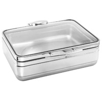 Настоящее фото товара Мармит индукционный Zaffre, с обзорным стеклом, 4л, произведённого компанией ChiedoCover