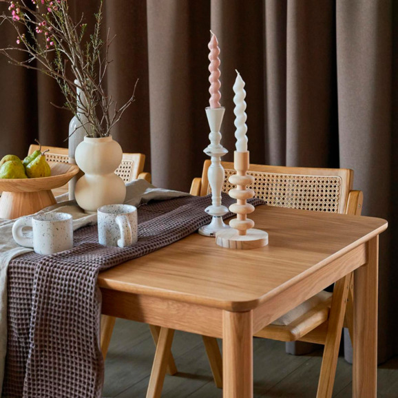 Стол обеденный Gill, светло-коричневый - фото 8