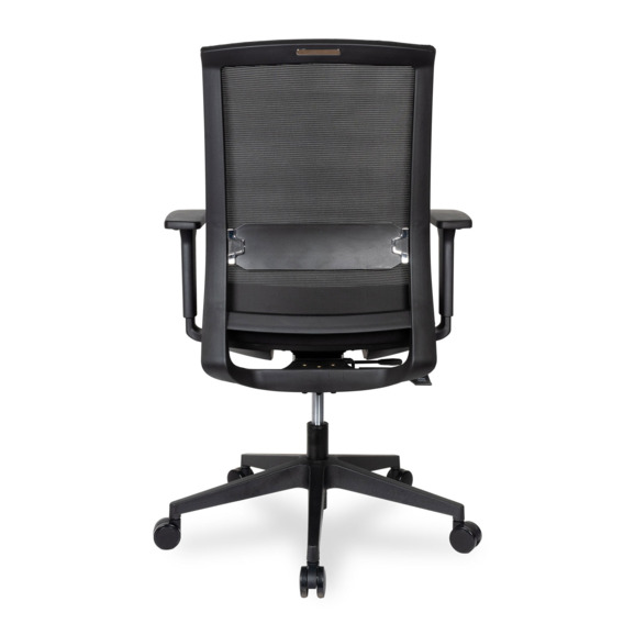 Кресло College CLG-429 MBN-B Black - фото 4