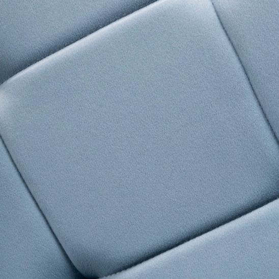 Стул Bruk, голубой, черный каркас - фото 7