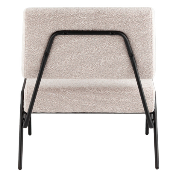 Кресло Теллинг шенилл серо-бежевый - фото 5