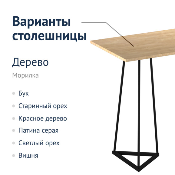Стол лофт Ольга - фото 5