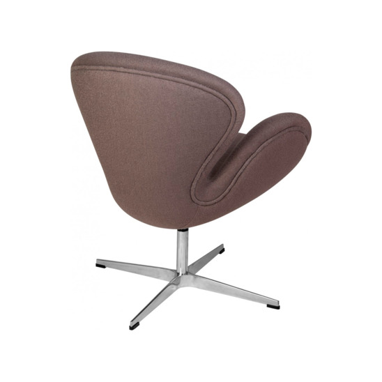 Кресло Swan (Arne Jacobsen), серый кашемир - фото 4
