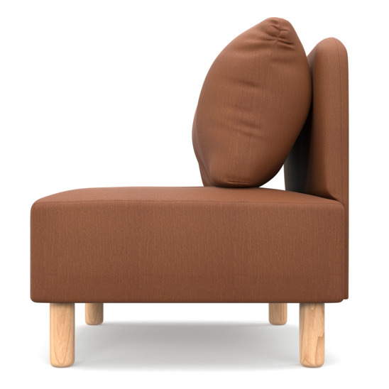 Кресло Десвилль, коричневое - фото 3