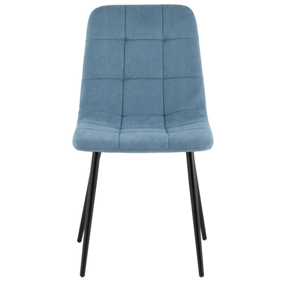 Стул Одди Original, велюр, пыльно-синий Стул Одди Original, велюр, пыльно-синий - фото 2