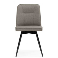 Фотография Стул на металлокаркасе Texas 3 поворотный светло-серый / черный Фотография товара Стул на металлокаркасе Texas 3 поворотный светло-серый / черный от компании ChiedoCover.