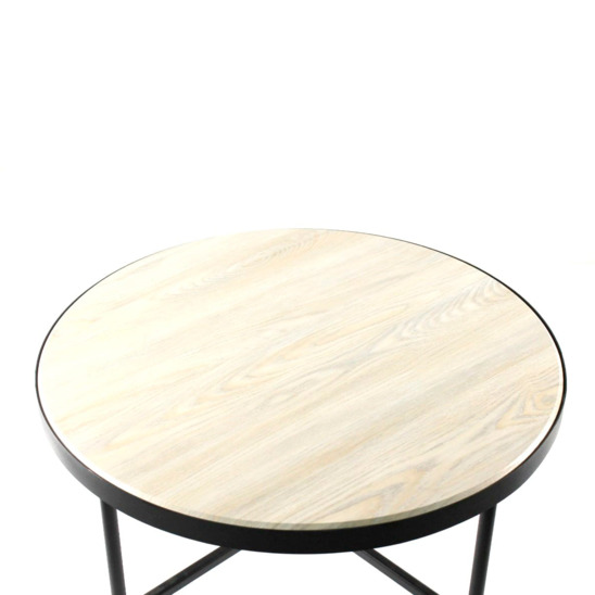 Кофейный столик круглый Финика M Дуб мадейра топаз      - фото 3