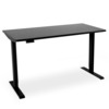 Стол с регулировкой высоты SRF2J черный / ЛДСП белый, 140x70 Стол с регулировкой высоты SRF2J черный / ЛДСП белый, 140x70