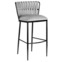 Настоящее фото товара Стул барный Dictum, серый, произведённого компанией ChiedoCover