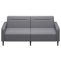 Фотография Диван Папилла, экокожа, 182 см, серый Фотография товара Диван Папилла, экокожа, 182 см, серый от компании ChiedoCover.