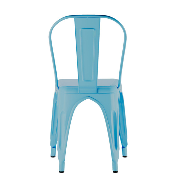 Стул Tolix, голубой - фото 3