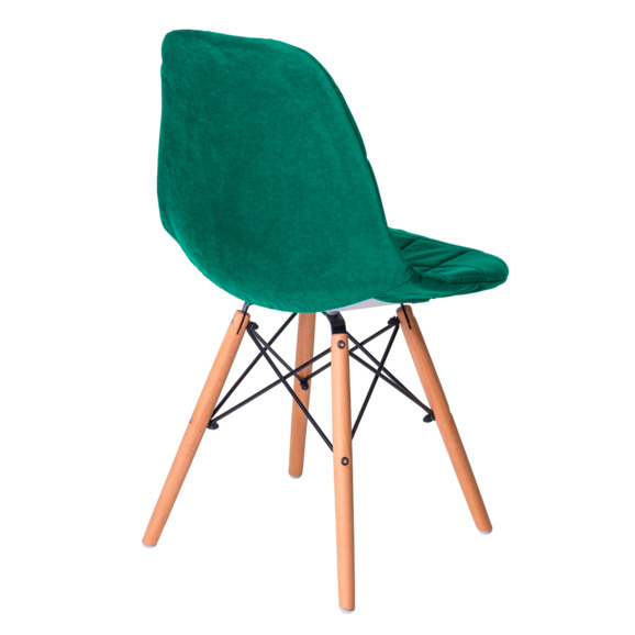 Чехол Е04 на стул Eames, зеленый - фото 2