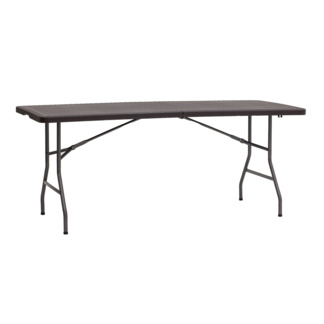 Фотография товара Стол Кейт 180 складной чемодан коричневый пластиковый