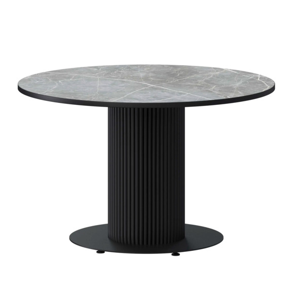 Стол нераздвижной Римс, 1000мм, фаерстоун, черный муар - фото 1