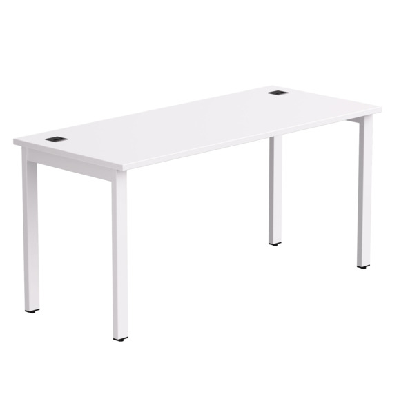 Стол прямой на металлокаркасе, опоры 90гр, 1580х670х755 - фото 9