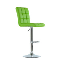 Настоящее фото товара Барный стул Лагер, светло-зеленая кожа, произведённого компанией ChiedoCover