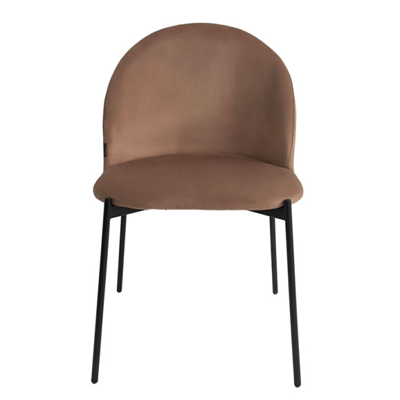 Стул Солар, велюр Велютто 07, опора с выступом, черный муар - фото 7