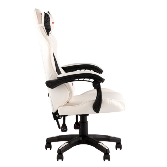 Кресло спортивное TopChairs Phantom, бело-черный Кресло спортивное TopChairs Phantom, бело-черный - фото 3