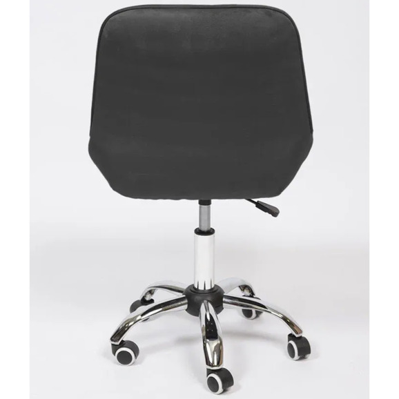 Стул Мускус, хром, темно-серый, велюр - фото 5