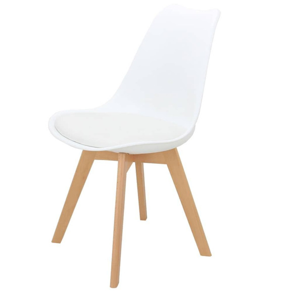 Стул Eames Bon белый - фото 3