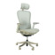 Настоящее фото товара Офисное поворотное кресло Sparx ft-3 enigma plus white / grey, mesh, светло-серый, произведённого компанией ChiedoCover