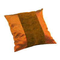 Настоящее фото товара Коричневая подушка, золотая корона, произведённого компанией ChiedoCover