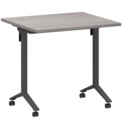 Фотография товара Стол мобильный складной лиственница, антрацит, 25 мм, 80*70 от компании ChiedoCover.