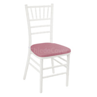 Настоящее фото товара Подушка 01 для стула Кьявари, 3см, розовая, произведённого компанией ChiedoCover