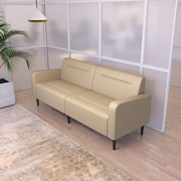 Диван Папилла, экокожа, 202 см, санд Диван Папилла, экокожа, 202 см, санд - фото 4