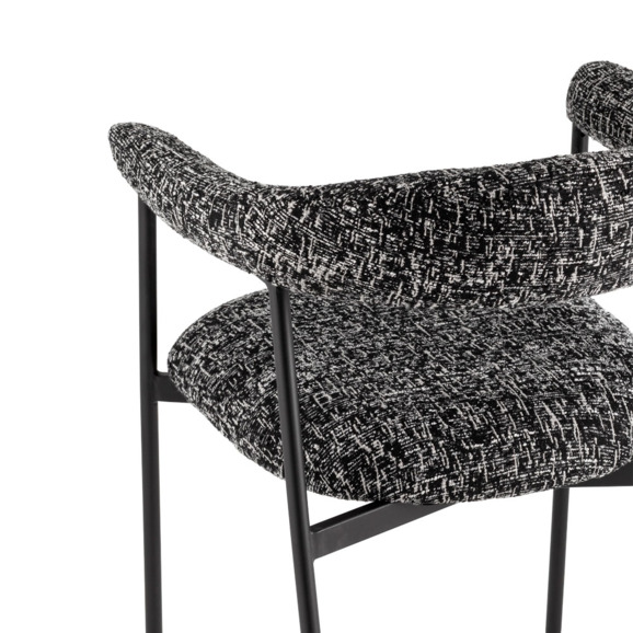 Стул обеденный Toko, черно-белый Стул обеденный Toko, черно-белый - фото 7