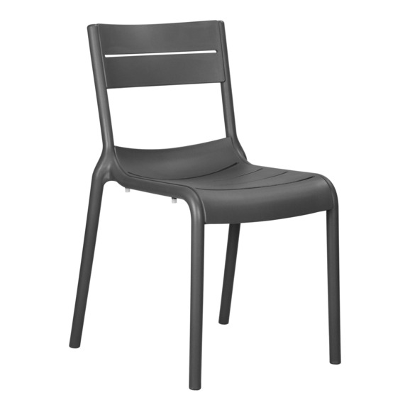 Стул обеденный Dirid, темно-серый Стул обеденный Dirid, темно-серый - фото 1