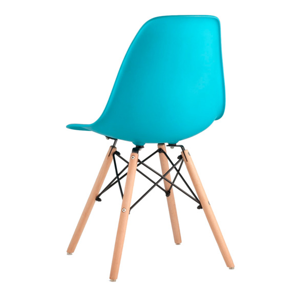 Стул Eames DSW бирюзовый - фото 6